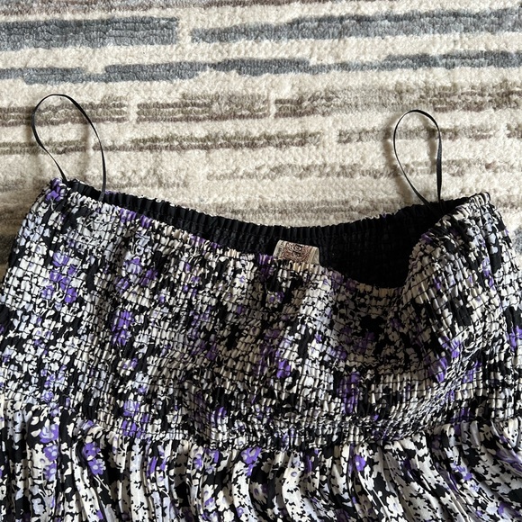 Multicolor Strapless Free People Shirt - Picture 3 of 5